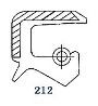 Семеринг  BS (TZ)  54x72x10 NBR SOG/TW