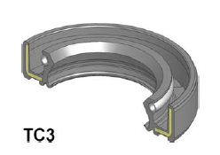 Oil seal   TC3 (UES-3) 52x68x13 NBR SOG/TW , for front half-axle of NISSAN 40227-M5605