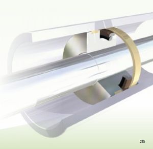 Хидравлично уплътнение за бутало GER 0320  32x24.5x3.2 PTFE+ bronze+NBR70  до 600 bar Guarnitec/Italy