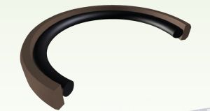 Хидравлично уплътнение за бутало GER 0500  50x39x4.2 PTFE+ bronze+NBR70  до 600 bar Guarnitec/Italy
