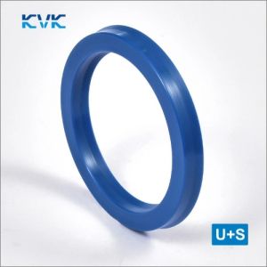 Hydraulic rod seal U+S 80x90x9 PU93 + X-ring NBR70 up to 350 bar KVK (over 200 bar with backup ring) KVK/China