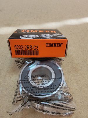 Bearing 6202-2RS-C3 ( 15x35x11 ) TIMKEN/USA, for wheel of HONDA: 91051-KEB-G01;KAWASAKI: 92045-S036;KTM: 625062027; POLARIS: 3514464; SUZUKI: 08113-62027; YAMAHA: 93306-20204