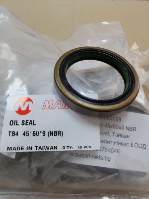 Oil seal  TB4 45x60x9 NBR Marvel/TW, buldozers SHANTUI SD22, SHANTUI SD23, SHANTUI SD32 ,707-12-12410