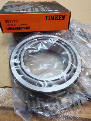 Bearing  LM806649/LM806610  (53.975x88.9x19.05) TIMKEN/USA, for differential of MERCEDES-BENZ;John Deere JD9045,JD9110 ;Massey Ferguson 3405344M91,843381M1; Mercedes-Benz A009801902