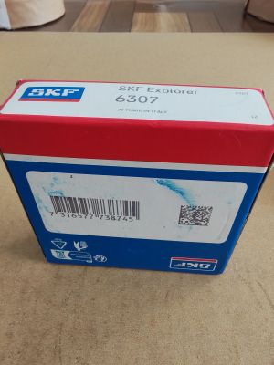 Лагер 6307  ( 35x80x21 ) SKF/Sweden , MASSEY FERGUSON RO1121A, AC1163, RO1121, 339436X1, 994010038 ,NEW HOLLAND 45160, 210048, 42449 ,CASE 40011, 235930.0 ,JOHN DEERE JD8518, 30080, JD8518E, LY20215A, 31964, CBT 2501201054, 250120154 ,VALTRA LA1211 ,ZF 06