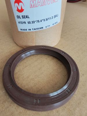 СЕМЕРИНГ  HTGYR 60.33x79.4x9.5/11.2 R Silicone Marvel/TW,  колянов вал предна страна на CASE IH-218375A1, JCB-02101435, 7701031630, LANDINI-447690M1, MASSEY FERGUSON-1447690M1, 2418F436, PERKINS-2415361, 2418F436, RENAULT-7701031630, RENAULT TRUCKS-543002