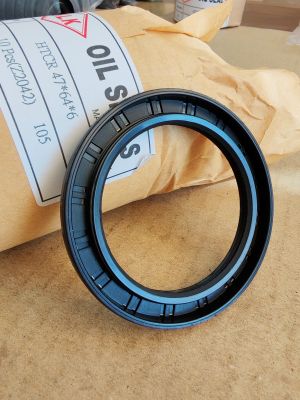 Oil seal  HTCR 47x64x6 R NBR WLK/TW , for oil pump of HYUNDAI 46131-3B000