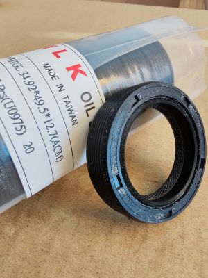 Oil seal HTGL 34.92x49.5x12.7 L ACM WLK/TW , for transmission type 5 of FORD Capri Granada 2.8,3.0